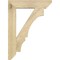 Ekena Millwork Balboa Slat Rough Sawn Bracket, Douglas Fir, 4"W x 22"D x 30"H BKT04X22X30BOA06RDF - alternate 2